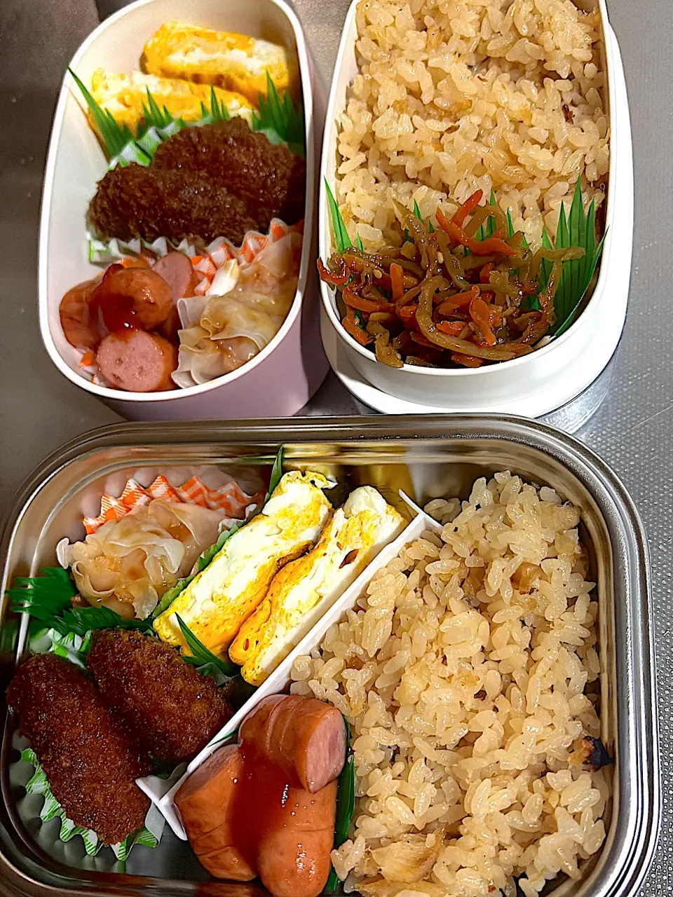 今日のお弁当　鯛めし入り|バジルさん