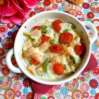 ツナとミニトマトのドリア風✨| ringonamaさん