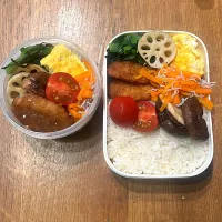 娘と夫のお弁当1月26日| hatabowwyomeさん