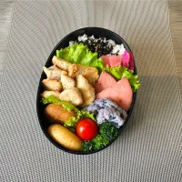 "食材整理"息子弁当|kazuさん