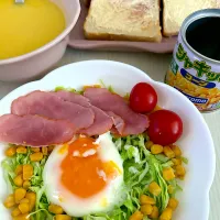 おうちモーニング🍽️|こずりんさん