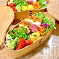 かつお節唐揚げ弁当|1480_kojiさん