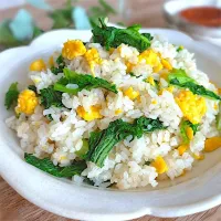 アッチさんの料理 菜の花ごはん