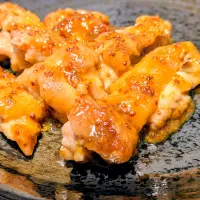 鶏もも肉のマスタード焼き