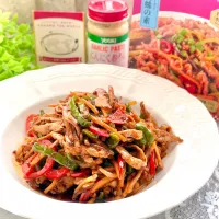 ひろりんさんの料理 魚香肉絲🔥|sucreroomさん