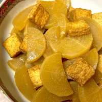 大根と厚揚げの煮物| まみさん