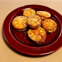 蓮根のつぶみそ挟み焼き|かわうそcookingさん