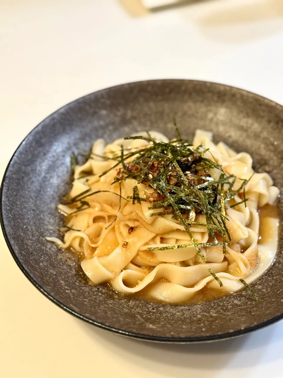 由美さんの料理 明太子パスタ🍝|ナガマンさん