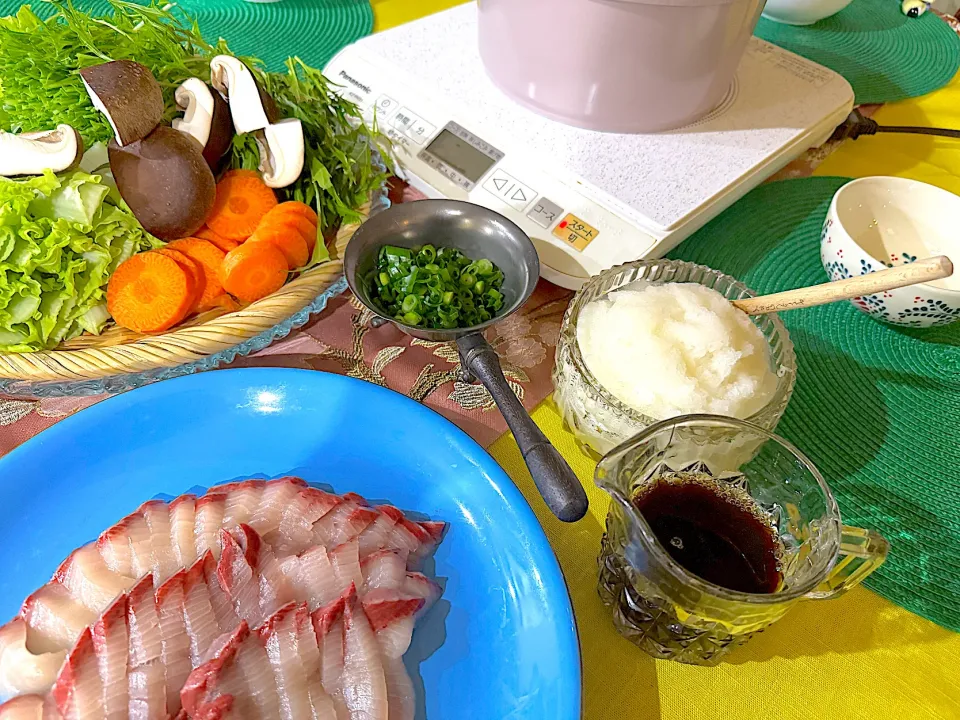 今夜は鰤しゃぶ🐟|Seikoさん