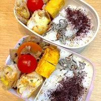 20260127 娘と私の弁当|なかみほさん