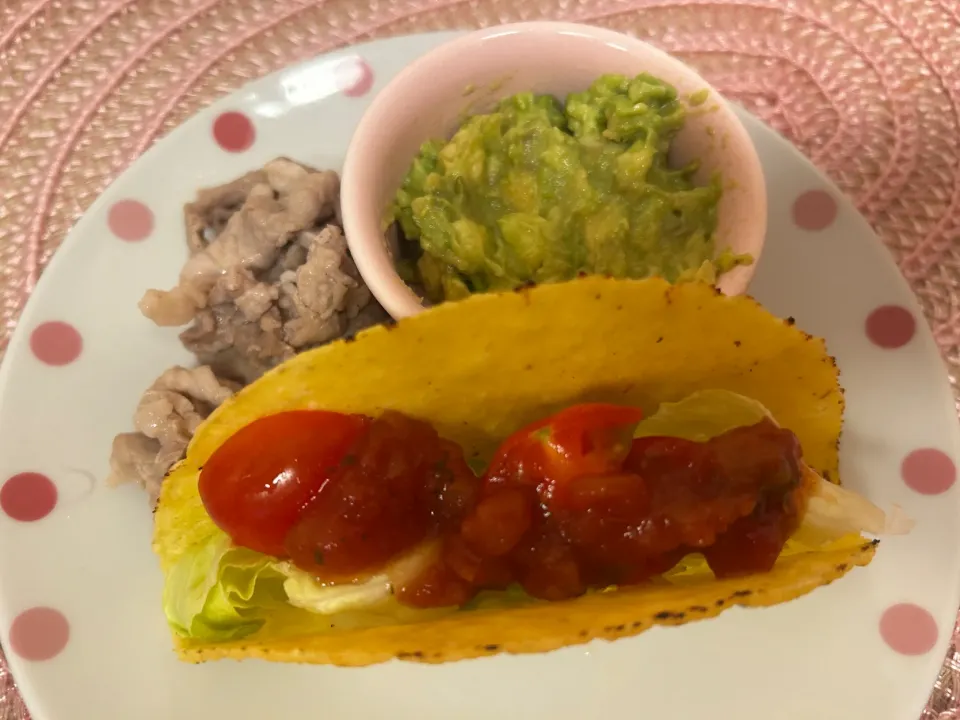 【娘の夜ごはん】タコス|飛鳥さん