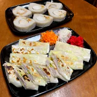 棒餃子＊シラチャーマヨ＊長芋はんぺん|henryさん