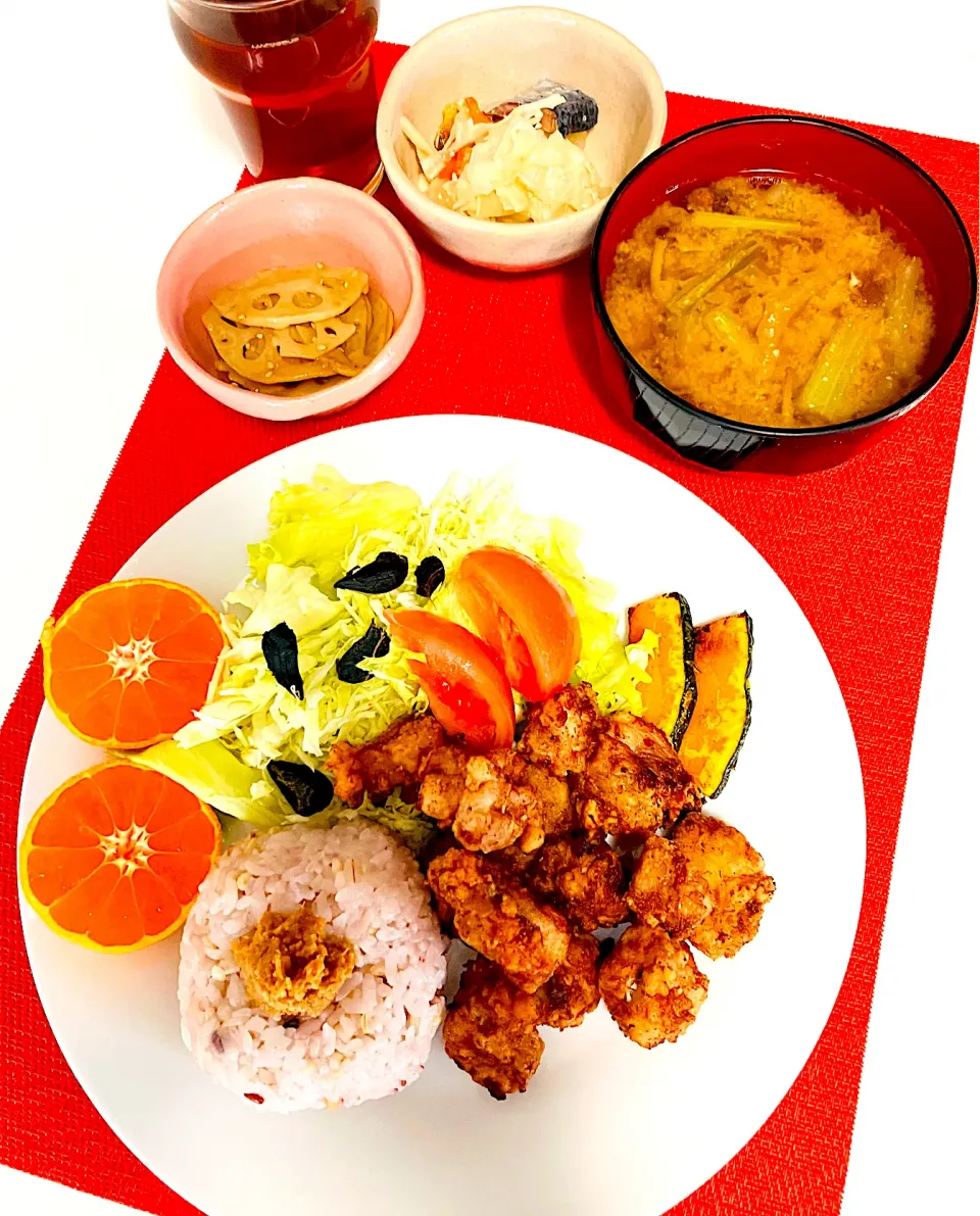 朝唐揚げ最幸〜💪|HAMI69さん