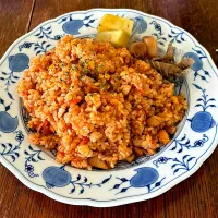 ランチ♯チキンライス|小松菜さん