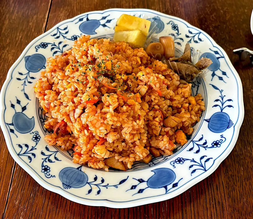 ランチ♯チキンライス|小松菜さん