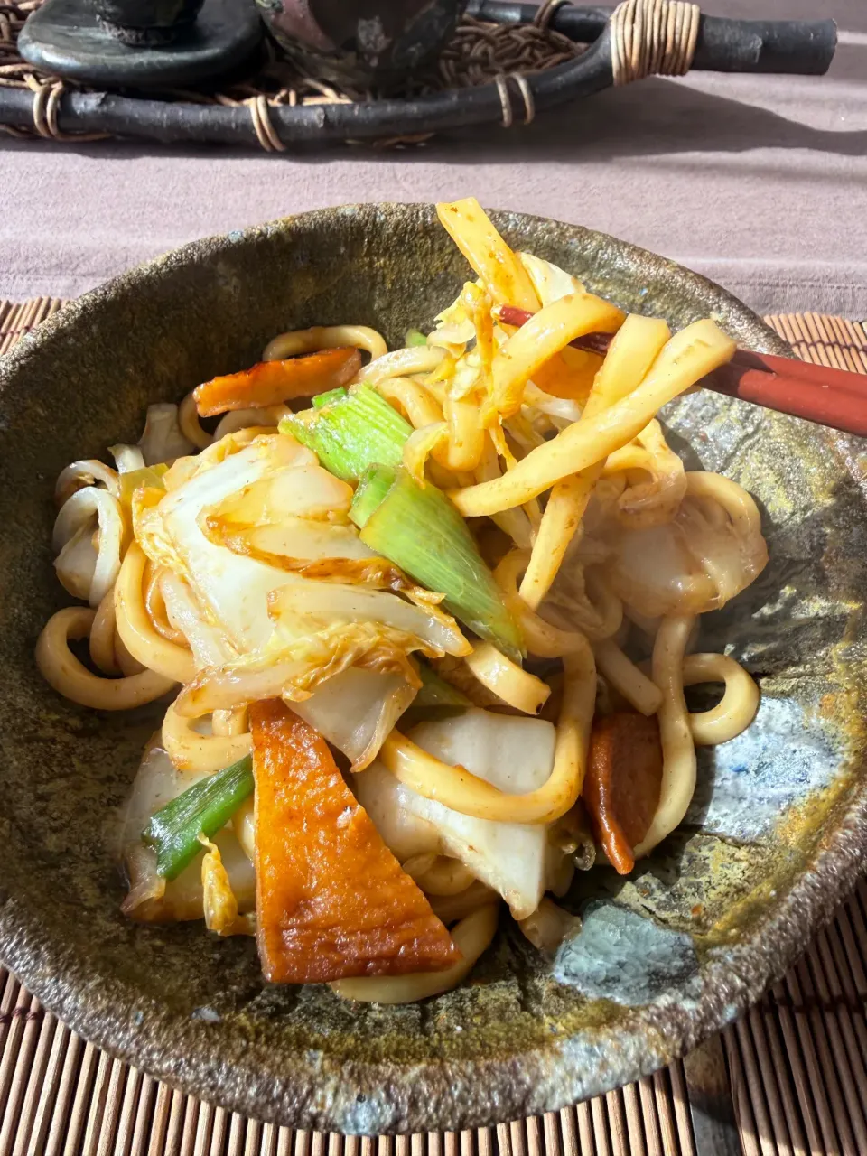 まりおさんの料理 和風焼きうどん|miyuki🌱さん