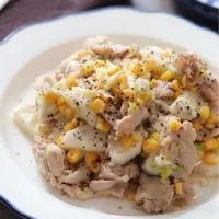 🆔518160                                                                   #豚肉と長芋コーンのねぎ塩レモンペッパー 💕|ともきーた (伊藤 智子)さん