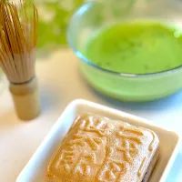 最中&お抹茶🍵|lalapoさん