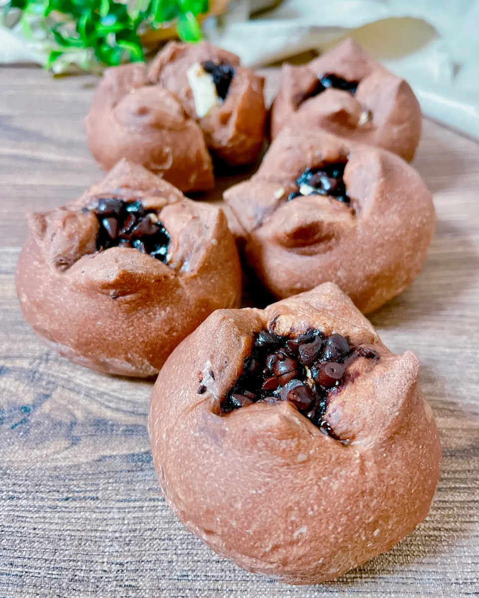 チョコとクリームチーズのパン|mai＊さん