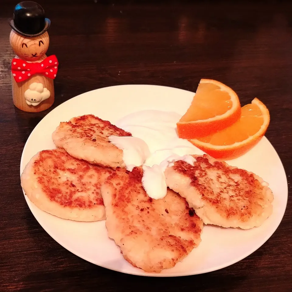 🫓カッテージチーズパンケーキ|Tiger Pirateさん