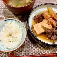 1/27の夜ごはん~肉豆腐~|ゆかｕさん