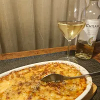 牡蠣とポワロネギと里芋のグラタン|nzmstさん