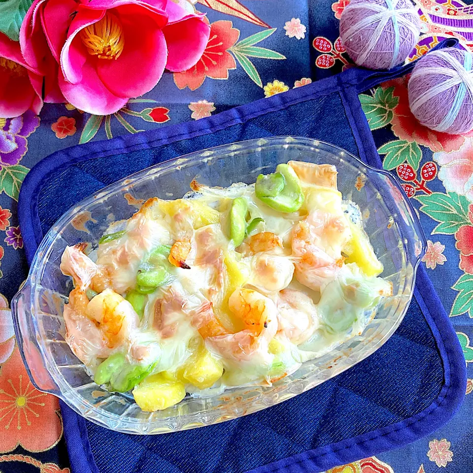 春色ポテトグラタン風✨|ringonamaさん