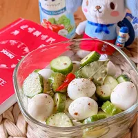 うずらときゅうりのピクルス|にゃんぺこさん