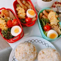 鯖とゴマのおにぎり🍙弁|Harumiさん