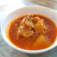 韓国冷麺アレンジ辛麺|puniさん