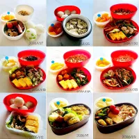 1月　中学生弁当|@y@さん