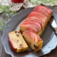 りんごとレーズンのガトーインビジブル🍎大豆粉と甘酒入り♪|ゆーこどんさん