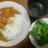 夕食　カレー🍛|ATさん