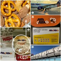 🇪🇬エジプト/ナイル川紀行❹ エアカイロ機内食編