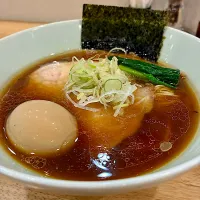 中華そば醤油@地球の中華そば（横浜市金沢区）