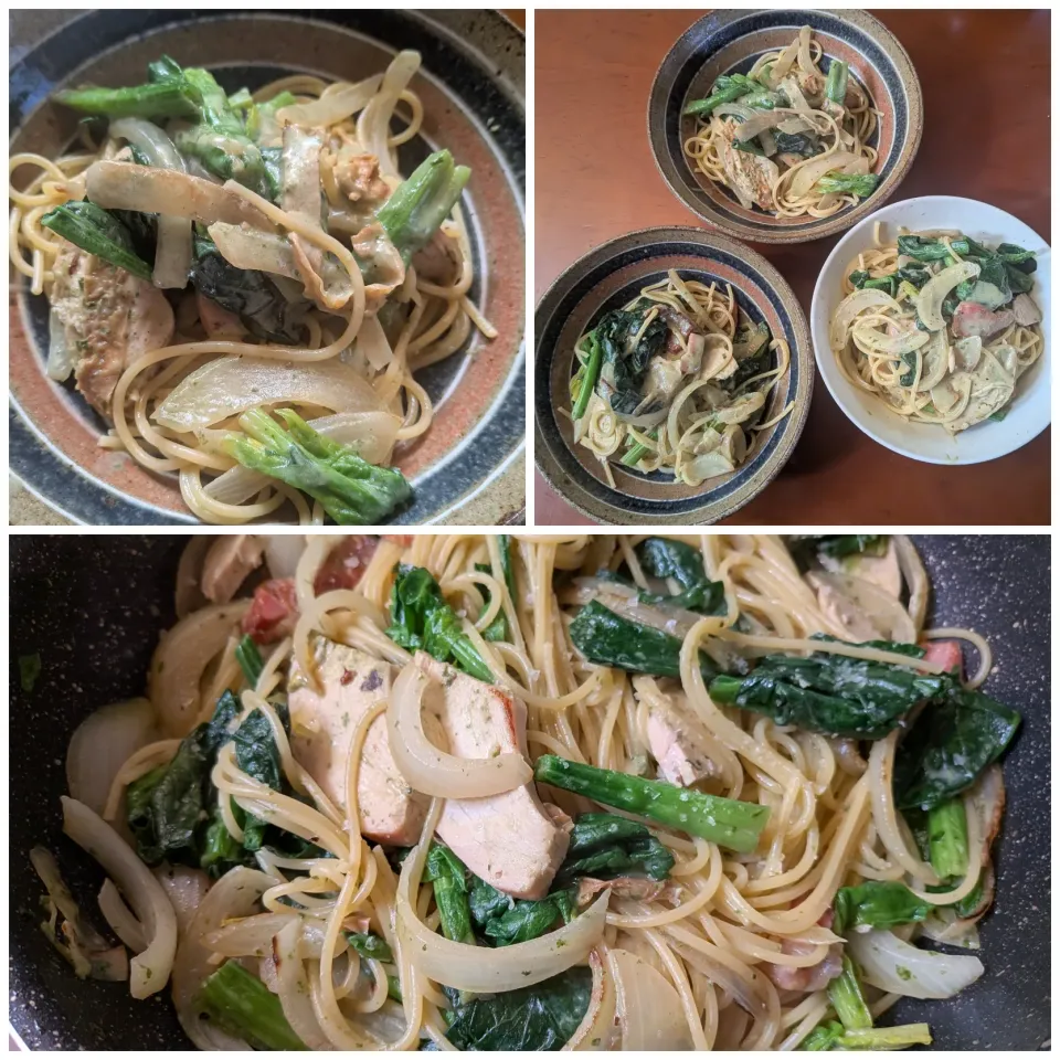 Sunday  brunch🍴チキンとほうれん草のバジルクリーム|🌈Ami🍻さん