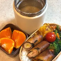 娘お弁当（変わり春巻き）| takezooさん