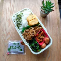 豚焼肉弁当|みわさん