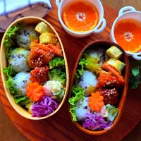 ヤンニョムチキンのお弁当🌸|さらママさん