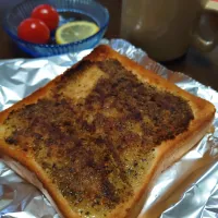 黒豆黒ごまきな粉トースト|macchinaさん