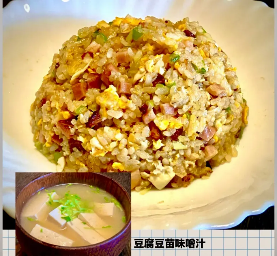 今日のランチは「焼豚たっぷり炒飯」|mottoさん