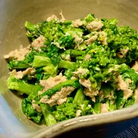 菜の花のツナマヨ和え|mottoさん