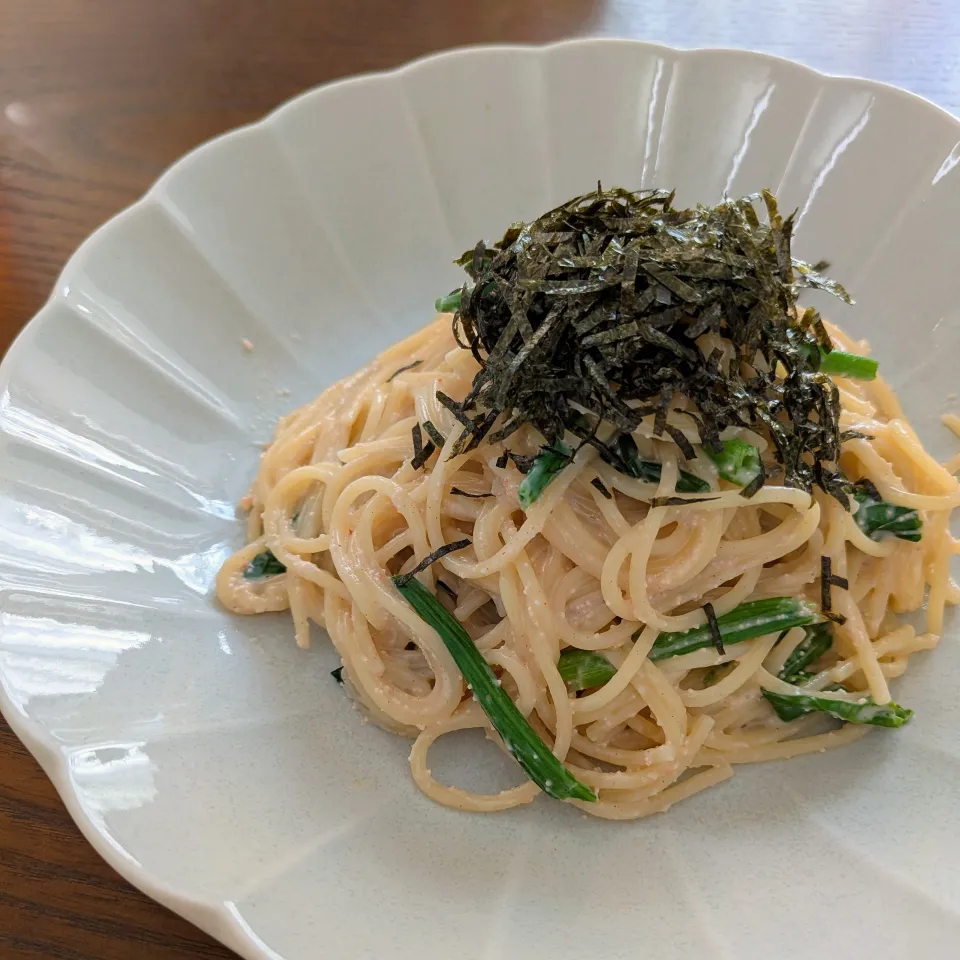 明太子クリームパスタ|じょうさん