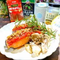 🌏『世界の食卓探検の旅〜🇪🇸スペイン』
【🇪🇸鮭のソテーブラバスソース】|ayaさん