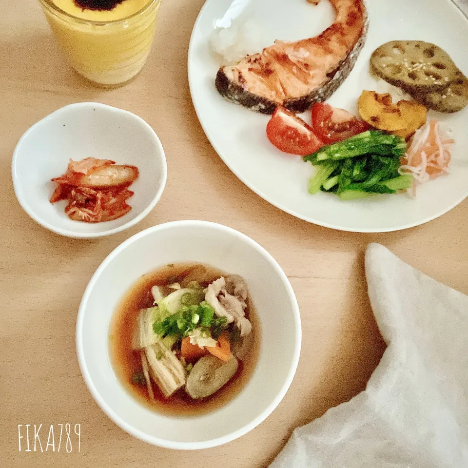 いっちゃんさんの料理 我が家の豚汁🐽やっぱり『ほんだし』|FIKA789さん