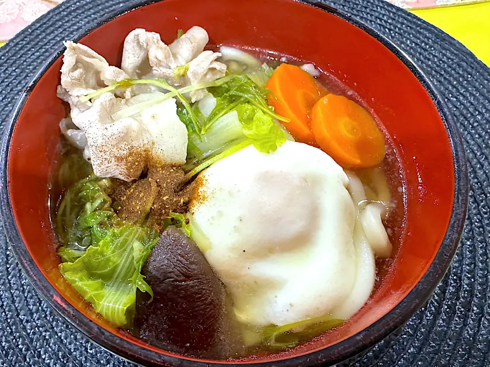 鰤しゃぶのお出汁を使ったリメイクご飯のおうどん‼️|Seikoさん