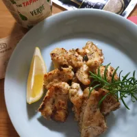 タパスソースヴェルデでヤゲン軟骨炒め|ナオミさん