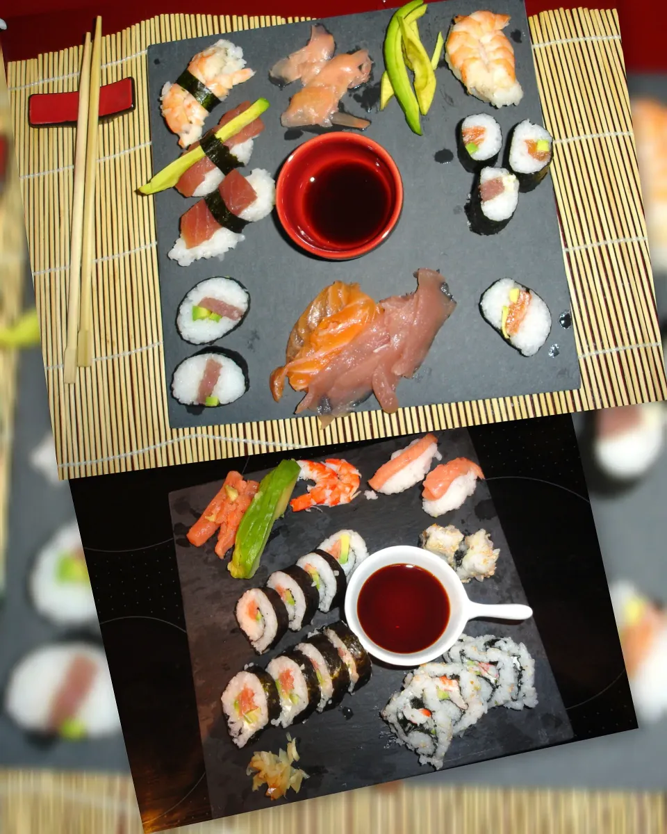 🇯🇵The 1st sushis homemade i did 20 years ago😅Sorry it was so ugly🇯🇵😂🤭😅😅😅😅😅🙇‍♂️🙇‍♂️|KWAII69さん