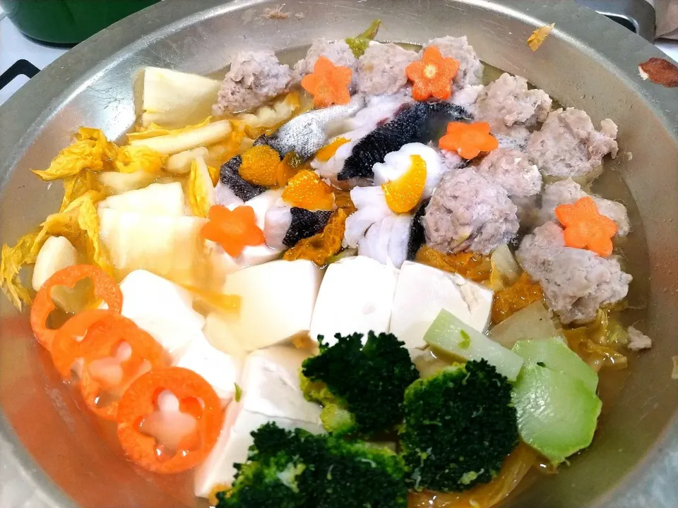 蓮根つくね鍋|ぶりさんさん