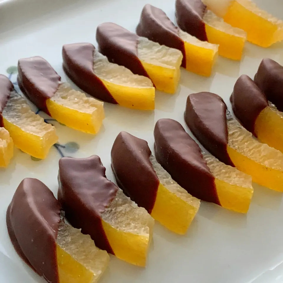 晩白柚オランジェット♡|わことひろさん